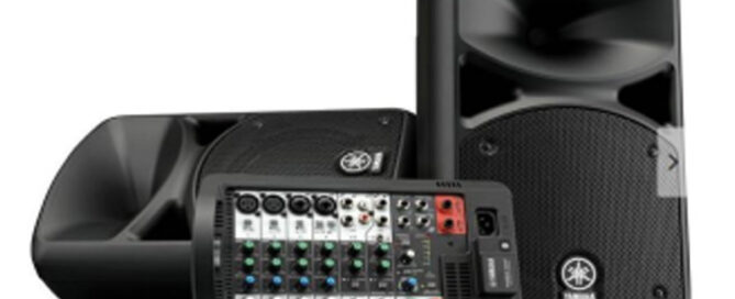 Mobiles PA-System mit Mischpult
